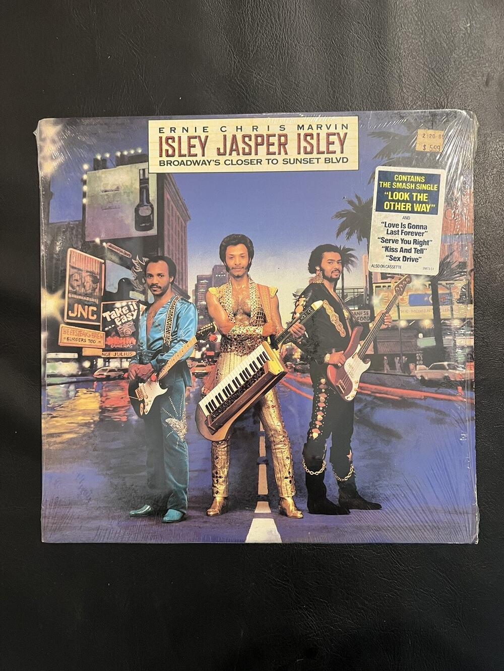 Isley Jasper Isley - Broadway's Closer To Sunset Blvd. LP- FZ 39873 Record